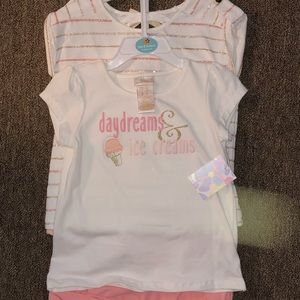 Girls 2 pieces summer sets
